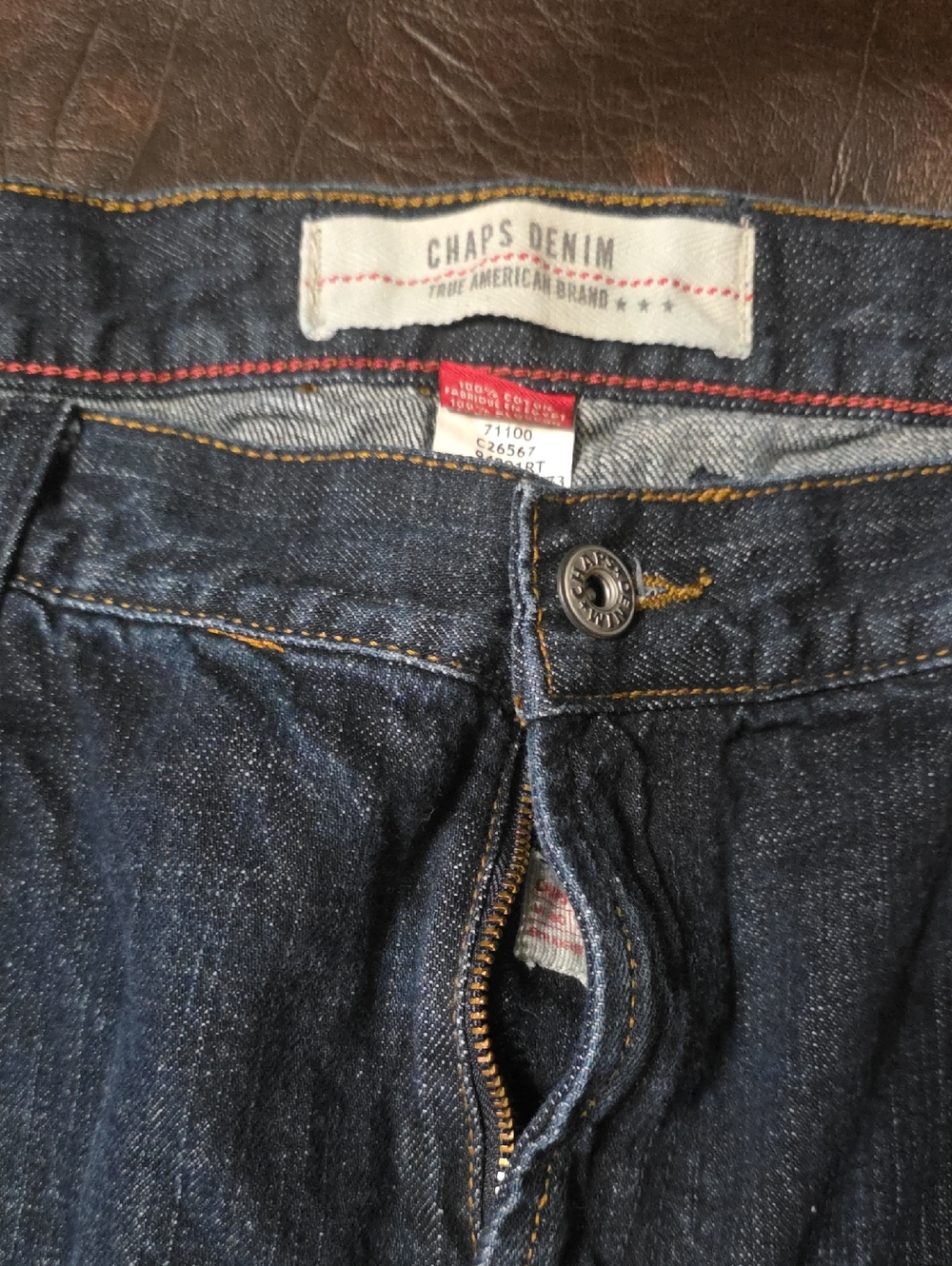 Chaps Dark Blue Relaxed Men’s Jeans